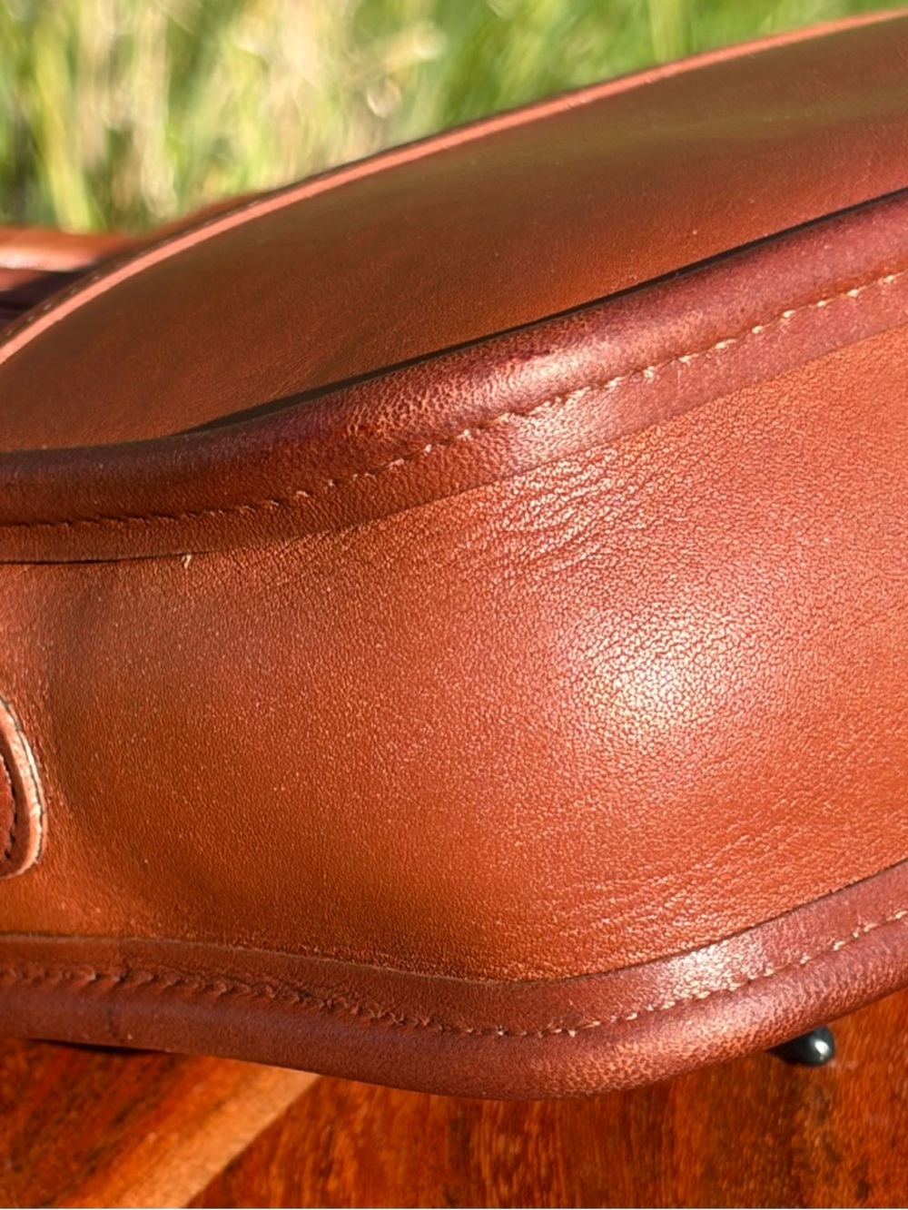 Vintage COACH Carnival Crossbody Saddle Brown Leather 9925 - Picture 14 of 17
